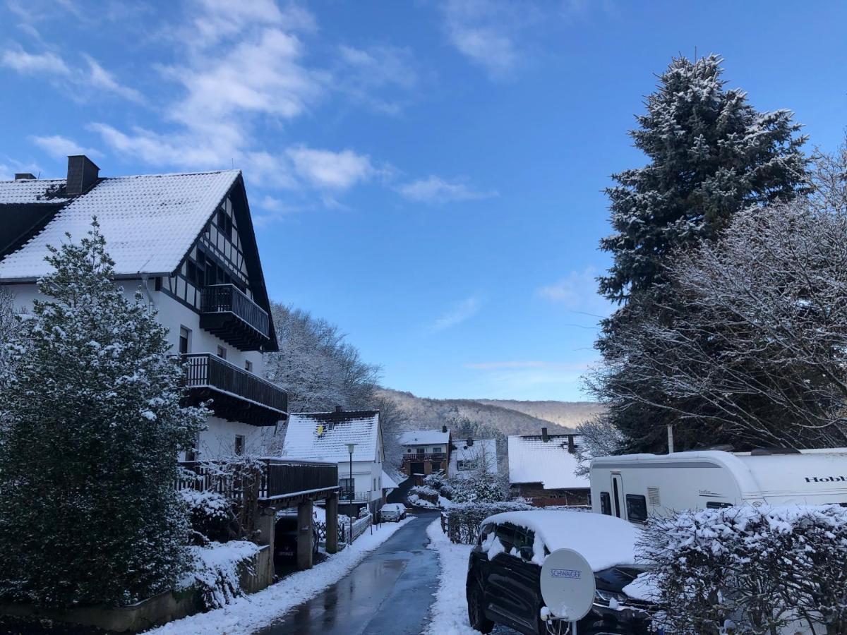 Ferienhaus Waldbaden Im Nationalpark Eifel- Am Bach Schleiden Luaran gambar
