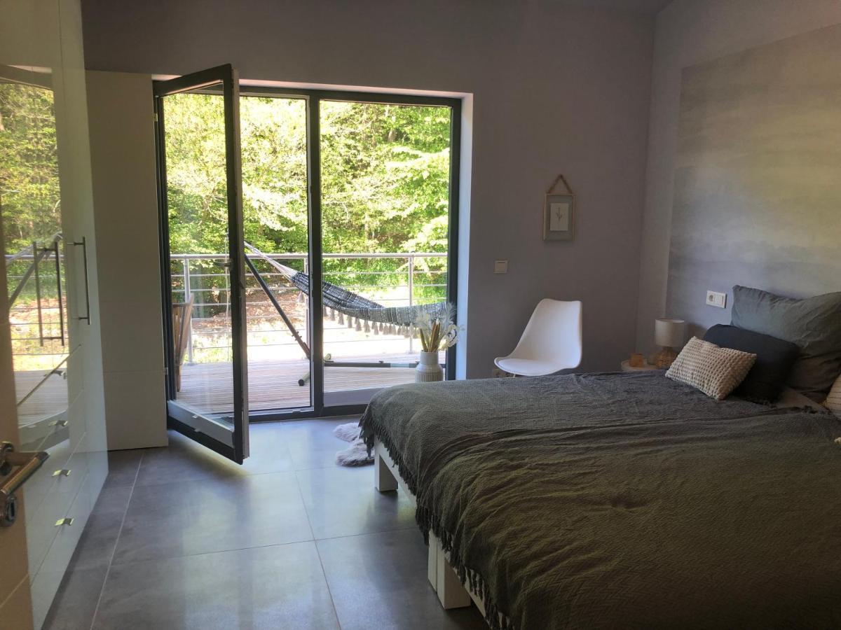 Ferienhaus Waldbaden Im Nationalpark Eifel- Am Bach Schleiden Luaran gambar