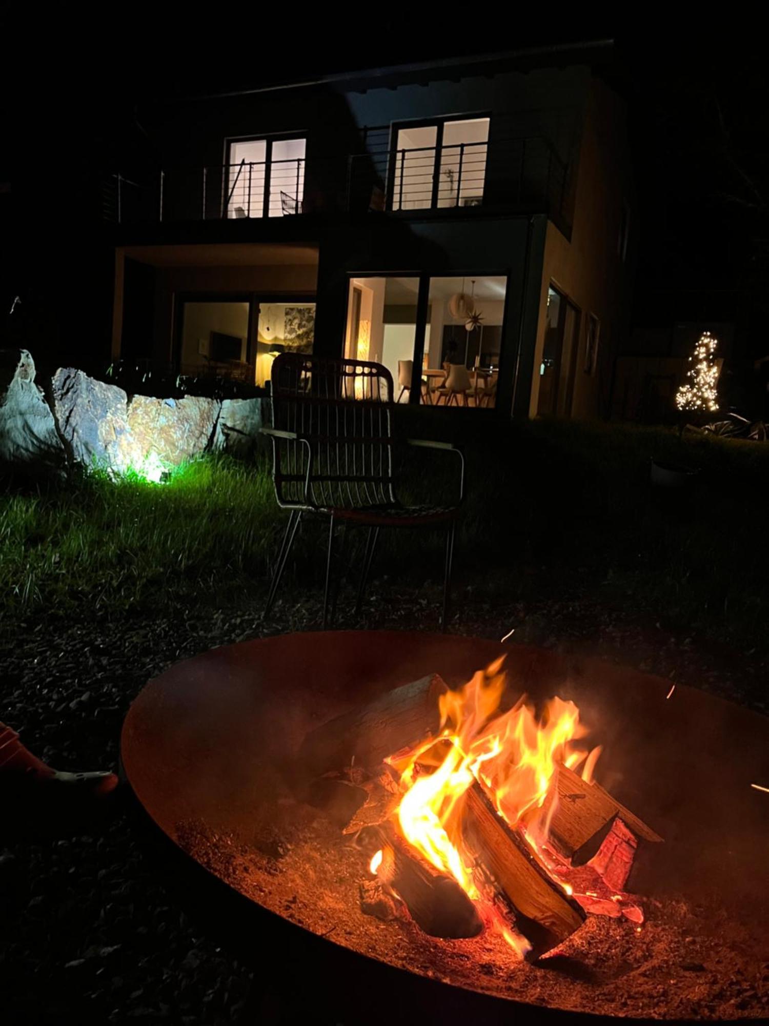 Ferienhaus Waldbaden Im Nationalpark Eifel- Am Bach Schleiden Luaran gambar