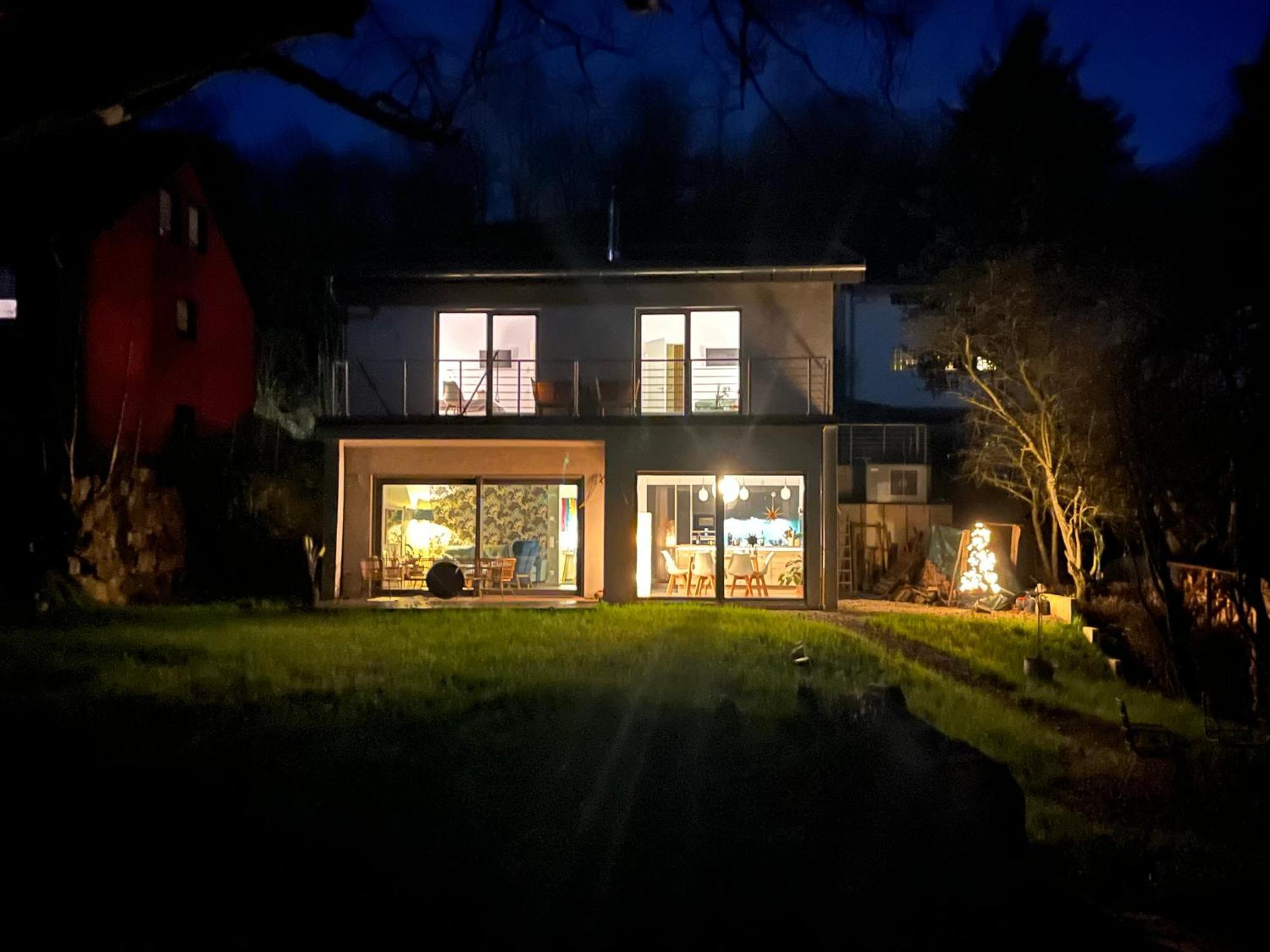 Ferienhaus Waldbaden Im Nationalpark Eifel- Am Bach Schleiden Luaran gambar